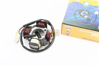 Статор магнето (генератора) Suzuki AD50 (4 котушки роз'єм "мама 2 + 1")