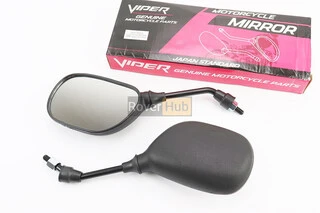 Дзеркала к-кт DIO- чорні "краплі", м8 "довга ніжка"