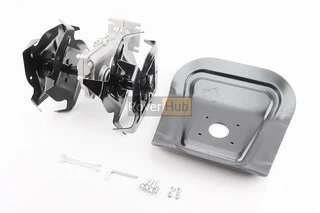 Культиватор (фреза-пластина) D-28mm, 9T, ширина захвата 240mm с металлической защитой