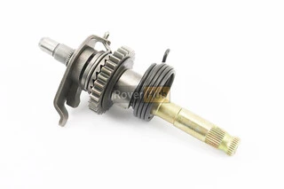 Вал кікстартера у зборі (шестерня, пружина) CB тип 2