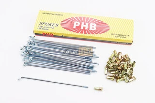 Loncin LX200GY-3 Спиця заднього 17" колеса L=155мм, D=4мм, к-кт 36шт