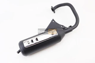 Глушитель Honda DIO AF27/AF-30/FIT, тип 1(накладка хром)