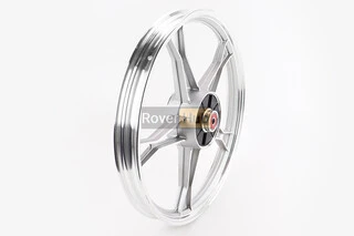 Диск задний литой 1,4-17" DELTA, серебристый (ось 12мм)