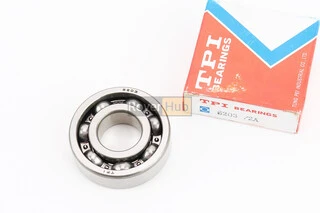 Підшипник 6203 (17x40x12) MS-290,310,390-лів. чи прав. 640,650,660,780,880-лів.; водяного насосу KM385BT; колінвалу TACT,PAL;