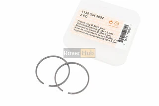 Кільця поршневі 38х1,2mm MS-180/181 ОРІГІНАЛ (11300343002)