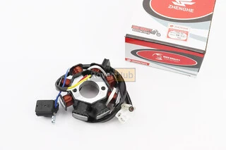 Статор магнето (генератора) (8 катушек разъем "мама 2 + 2") высота 28мм, тип 1