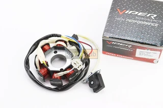 Статор магнето (генератора) (8 катушек разъем "мама 2 + 2") высота 31мм