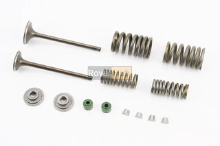 Клапанний рем. к-кт (пружини, сухарі, сальники, клапана) CB125cc