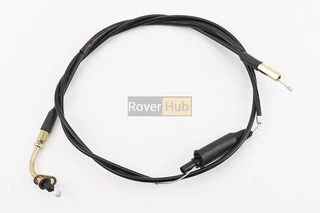 Трос газу Yamaha JOG (наконечник з внутрішнім різьбленням) (трос 165см; кожух 153см)