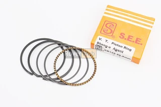 Кільця поршневі СВ125cc 56,5мм STD (товщина - 1,10мм) жовта коробка