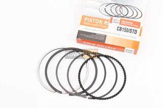 Кільця поршневі СВ150cc 62,0 мм STD (товщина - 1,10 мм)