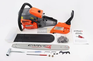 Бензопила Carver ML5800-30 58cc (3,5кВт, шина 18", ланцюг 325-1,5-72зв. коло. зуб) плавний пуск