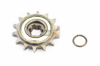 Звезда передняя JH - 428H-14T СВОБОДНЫЙ ХОД тип. 1 (толщина 15мм)