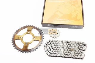 Зірки, ланцюг к-кт JH - 428H-116L+41T+14T (у коробці)