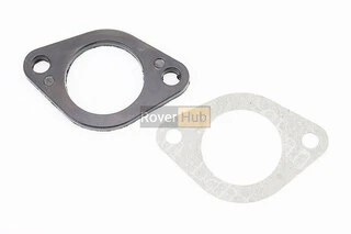 Прокладка патрубка карбюратора к-кт 2шт (пластмаса + пароніт) 28мм