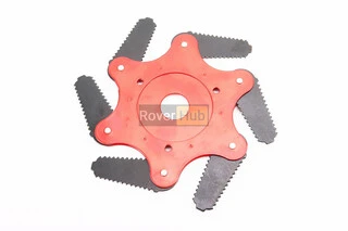 Нож сегментный 6Тх255mm с зубьями