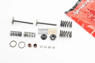 Клапан впуск., вып. полный к-кт (клапан, сальник, пружина, сухарь) 150cc