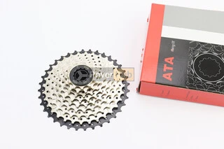 Касета 9зв. 11.13.15.18.21.24.28.32.36Т, сріблясто-чорна KDF-CS936