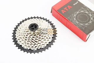 Касета 10зв. 11.13.15.18.21.24.28.32.36.42Т (трансмісія 1/2х10), сріблясто-чорна KDF-CS1042