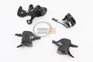 Комплект перемикання (групсет) 3x10 швидкостей, чорні A7