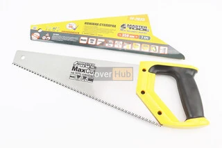 Ножовка по дереву 350мм, 7TPI MAX CUT, закаленный зуб, 3D заточка 14-2035