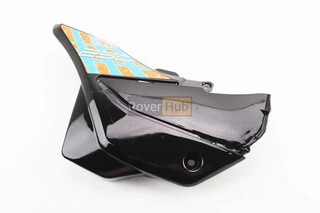 X-Road Light 200-250 пластик - бічний передній лівий, ЧОРНИЙ з помаранчевим малюнком