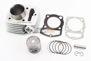 Цилиндр к-кт (цпг) CB125cc 56,5мм (высота цилиндра 69/97мм, палец 15мм)