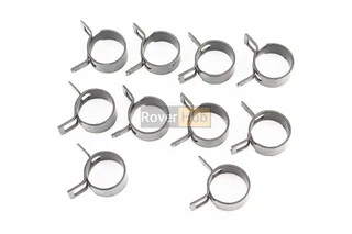 Хомут пружинний 20мм чорний, к-кт 10шт