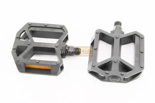 Педалі BMX 9/16" (112x96x25mm) пластикові, чорні WP408