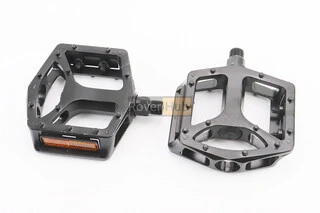 Педалі BMX 9/16" (113x108x26mm) алюмінієві, чорні NWL-316