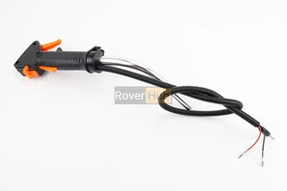 Ручка газа + трос Тип 2, (курок "узкий", с трубой)