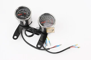 Спидометр, тахометр в сборе "ХРОМ" (на 180км/ч, тахометр электронный)