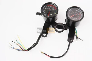 Спидометр, тахометр в сборе "чёрный" (на 160км/ч, тахометр электронный)
