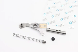 Натягувач ланцюга розподільного валу (втулка + пружина) + коромисло