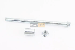Вісь заднього колеса d15mm; L230mm + втулка, гайка