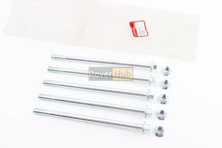 Вісь переднього колеса d10mm; L180mm + гайка, 5 шт