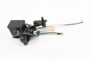 Гальмівний циліндр головний правий на кермі, Тип №6 (з фіксатором стоянки)