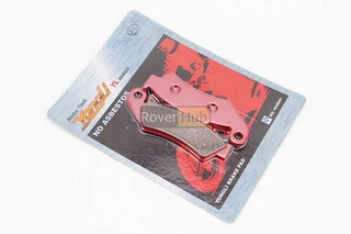 Гальмівні колодки (дискові) Honda CRM 250 R/CRM 75/CRM 50/AX-1/NX 250/XL 250 RL/XR 250/CR 500; ATC 350 к-кт червоні