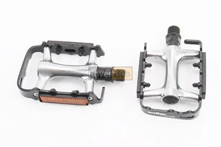 Педалі MTB 9/16" (101x71x23mm) алюмінієві, сріблясто-чорні VM248DU