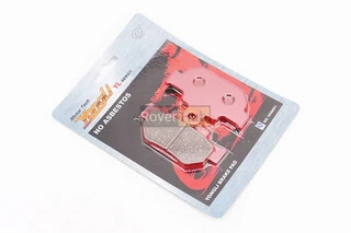 Гальмівні колодки (дискові) SUZUKI-GZ 250/GZ 125/TU 250/TU 250/VL 250/LS 650; SIAMOTO-Geco 250 к-кт червоні