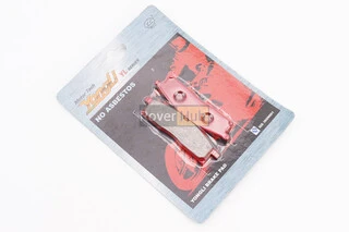 Гальмівні колодки (дискові) Yamaha DT 50LC/YZ 80/YZ 85/TT-R 125 к-кт червоні