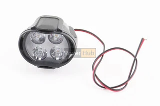 Фара додаткова світлодіодна вологозахисна - 4 LED з кріпленням, 65*50мм
