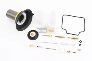 Ремонтний к-кт карбюратора 150cc, 15 деталей+поплавок+ 2 мембрани 24мм