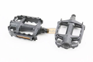 Педалі MTB 9/16" (112x80x25mm) пластикові, чорні WP-163