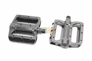 Педали MTB широкие 9/16" (97x95x24mm) алюминиевые, чёрные NWL-468
