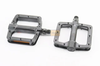 Педалі MTB широкі 9/16" (110x102x22mm) алюмінієві, чорні NWL-303