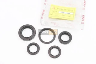 Сальники к-кт 5шт (19,8x30x5-2шт; 20x32x7; 27x42x7; 34x41x4) двигателя