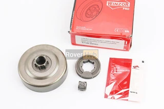 Тарілка зчеплення + зірка 3/8-7 MS-170/171/180/181/190T/191T/210/211/230/250 + підшипник+мастило, "PRO SERIA"