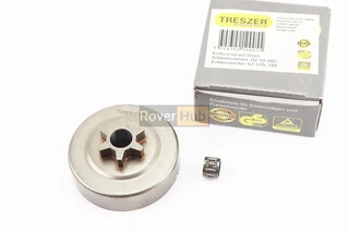 Тарелка сцепления "звезда" 3/8-6 MS-170/ 171/ 180/ 181/ 190T/ 191T/ 210/ 211/ 230/ 250 + подшипник