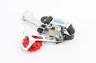 Перемикач ланцюга задній 6/7зв. кріпл. гачок, хром